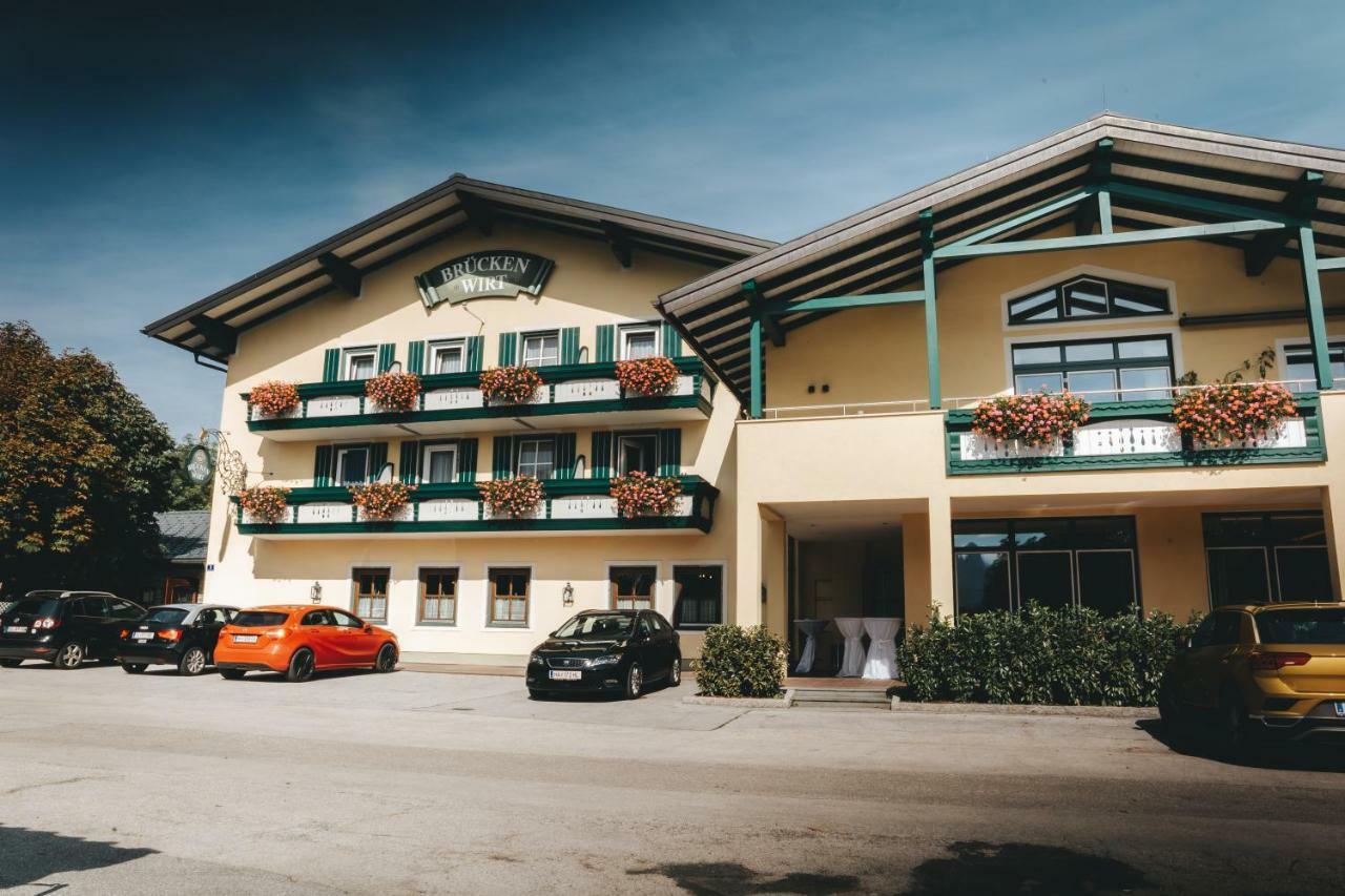Brueckenwirt Hotel Hallein Eksteriør billede